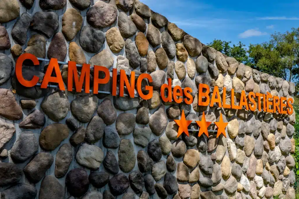 camping les ballastiéres impression grand format 2