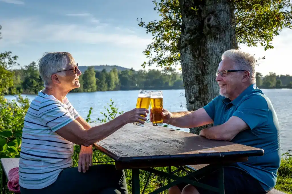 camping les ballastiéres impression grand format 88